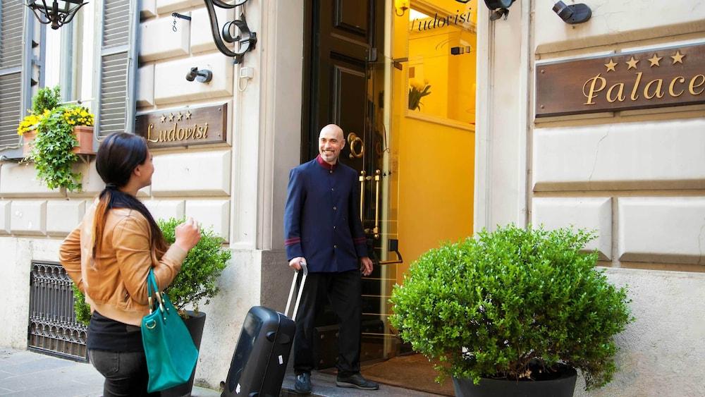 Ludovisi Palace Hotel Rom Exterior foto
